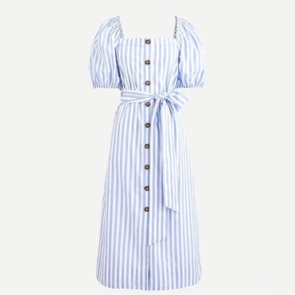 J. Crew Cottage dress in stripe